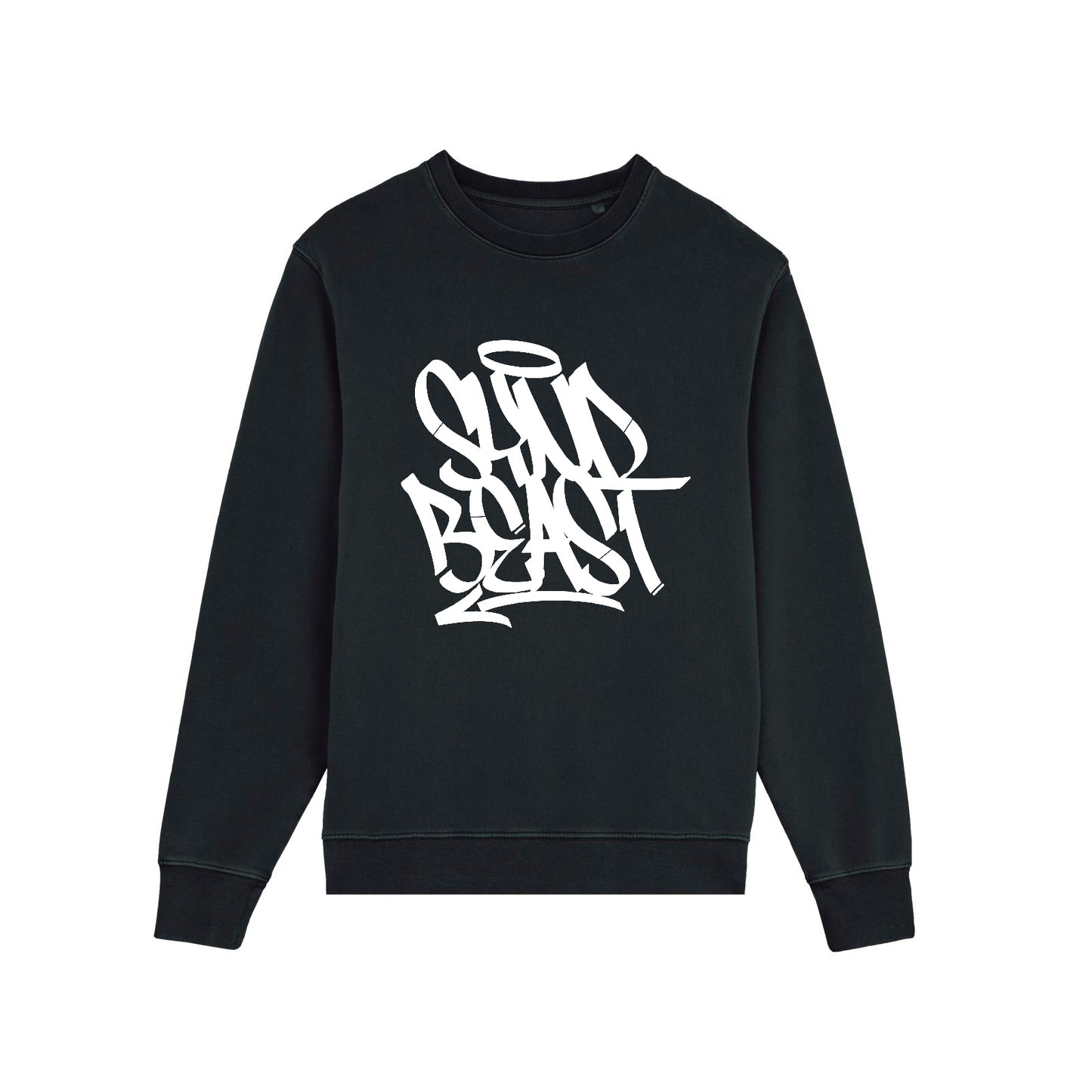 sweatshirt synd black "tagging" collezione Street canvas